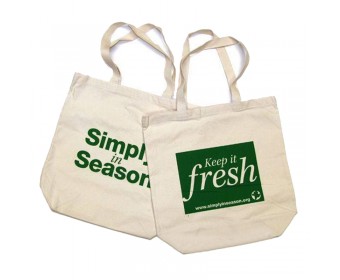 Manufacturer custom natural printing cotton canvas tote handle bags